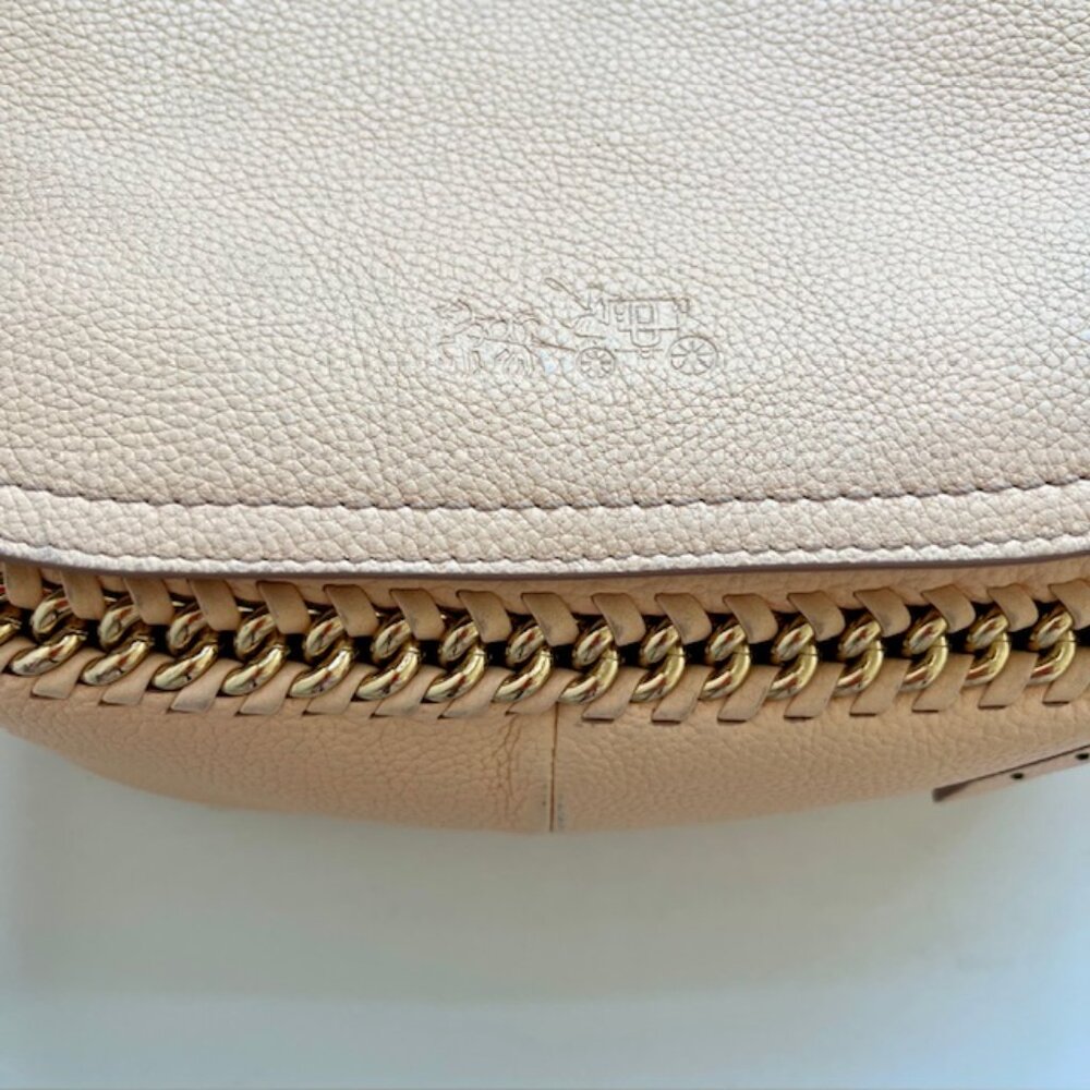 Coach Apricot Dakotah Mini Flap Bag - Picture 4 of 13